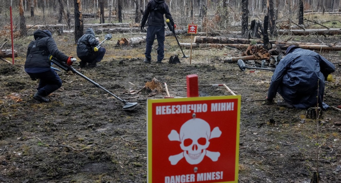 Україна десяти ліття лишатиметься найбільш замінованою країною світу: експерти Україна десяти ліття лишатиметься найбільш замінованою країною світу: експерти